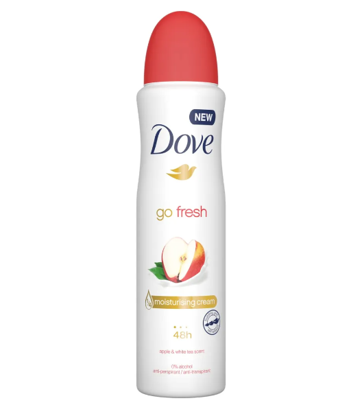 DESODORANTE DOVE AERO X 250 DAMA GO FRESH MANZANA