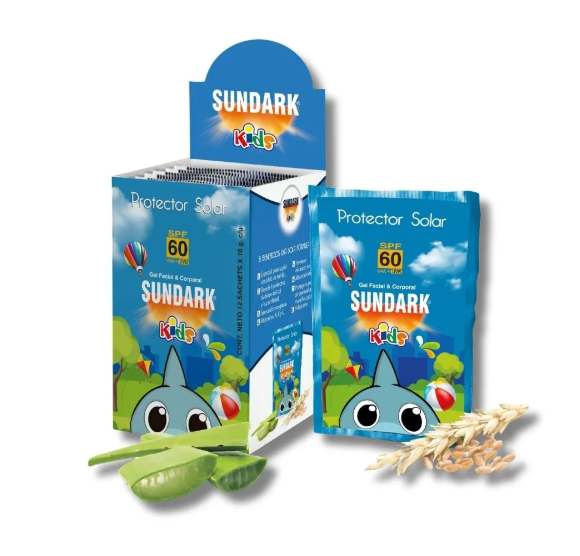 PROTECTOR SOLAR KIDS SUNDARK 60SPF SOBRE