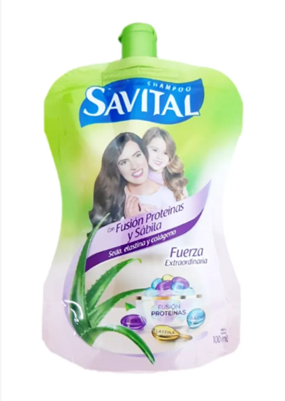 ACONDICIONADOR SAVITAL TAPA X 100 ML FUSION