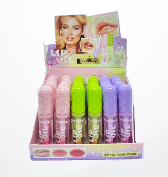 LIP OLI KISS TAPA CON ESTRELLAS BEAUTY CAJA X 24