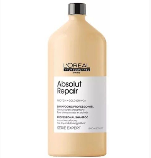 LOREAL SHAMPOO ABSOLUT REPAIR PROTEIN GOLD QUINUA 1500ML