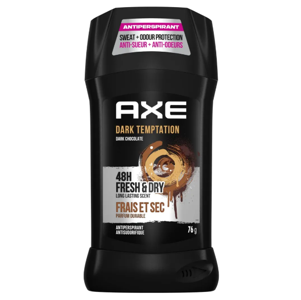 DESODORANTE AXE BARRA DARK TENTATION EXTRACONTENIDO