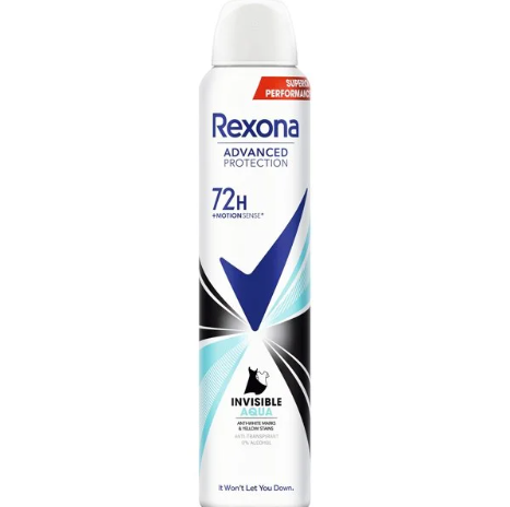 REXONA AERO DAMA INVISIBLE AQUA x250