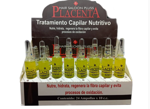 AMPOLLETA PLACENTA CAJA X 24