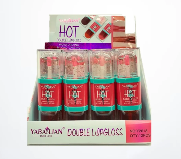 DOUBLE GLOSS HOT YABAOLIAN CAJA X 12