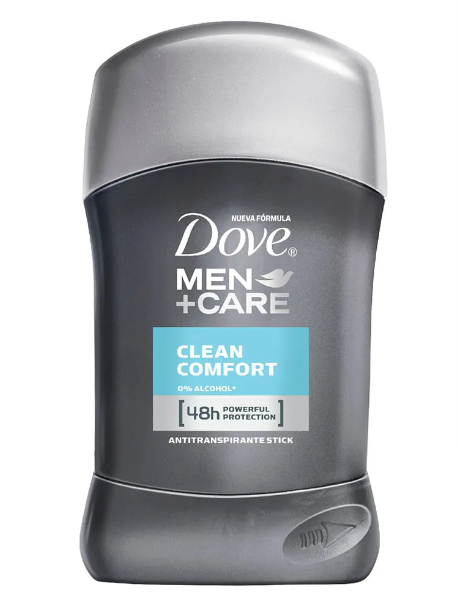 DOVE EN BARRA HOMBRE CLEAN COMFORT