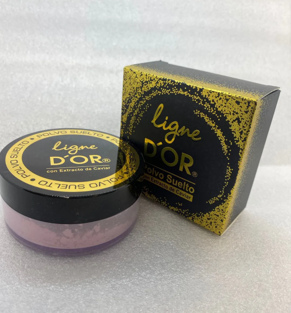 POLVO SUELTO ROSADO CON EXTRACTO DE CAVIAR 20GR LIGE DOR