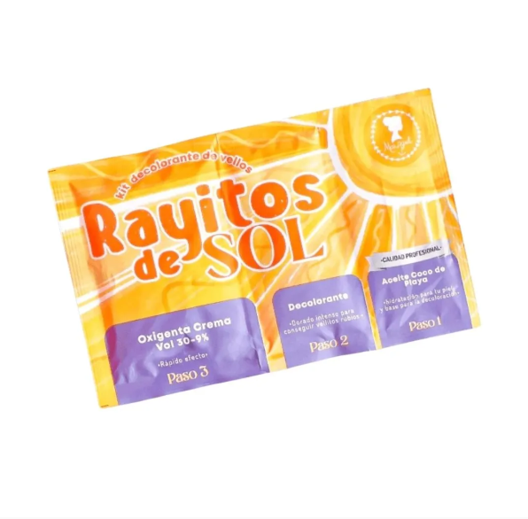 KIT DECOLORANTE RAYITOS DE SOL