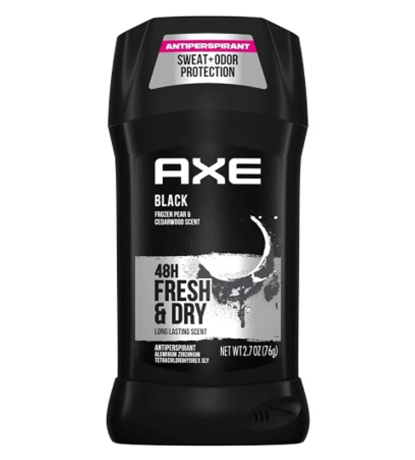 DESODORANTE AXE BARRA BLACK EXTRACONTENIDO